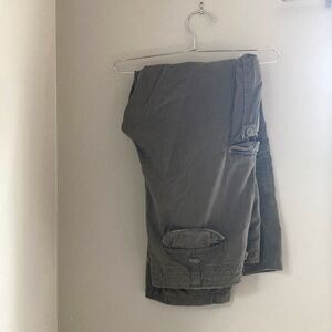 Vintage 90s super soft gray men’s cargo pants